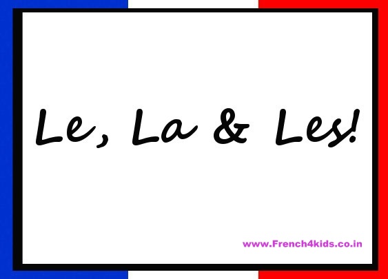 Le La Les L Mean In French A Anthesomenothing