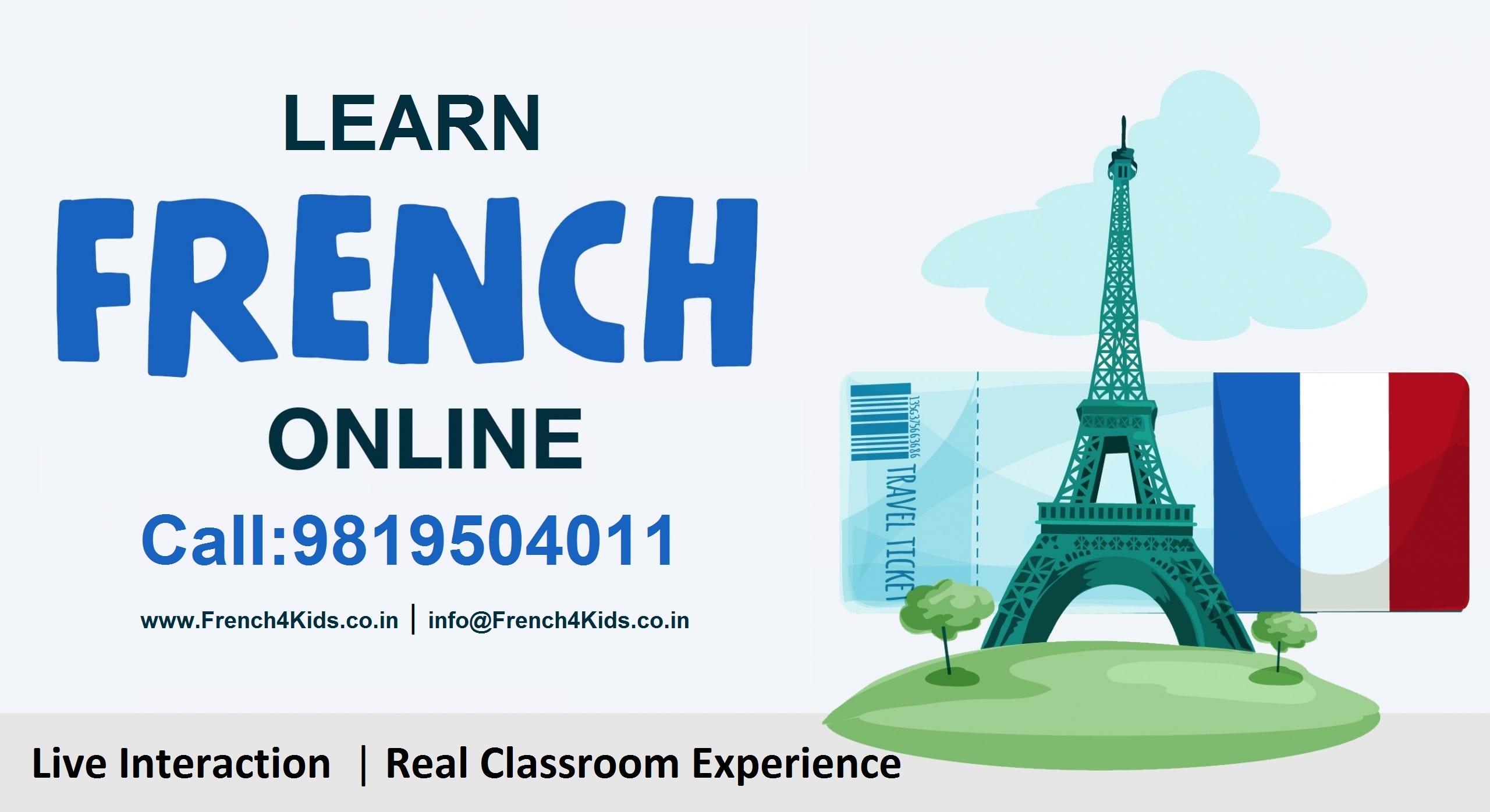 Online French courses for All age group!!! French4Kids French4kids