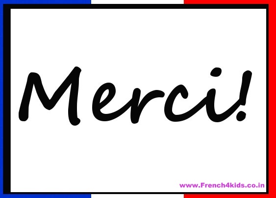 Merci – French4kids.co.in